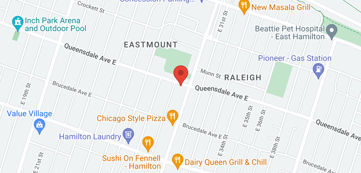 map of 680 QUEENSDALE Avenue E